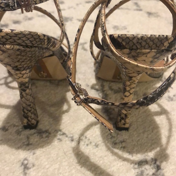 Sam Edelman Leanne python sandals - Picture 2 of 2
